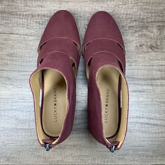 Lucky Brand~LK-Ralwan~Sugar Red Barclay~Womens~Size 9 M - Picture 6 of 9